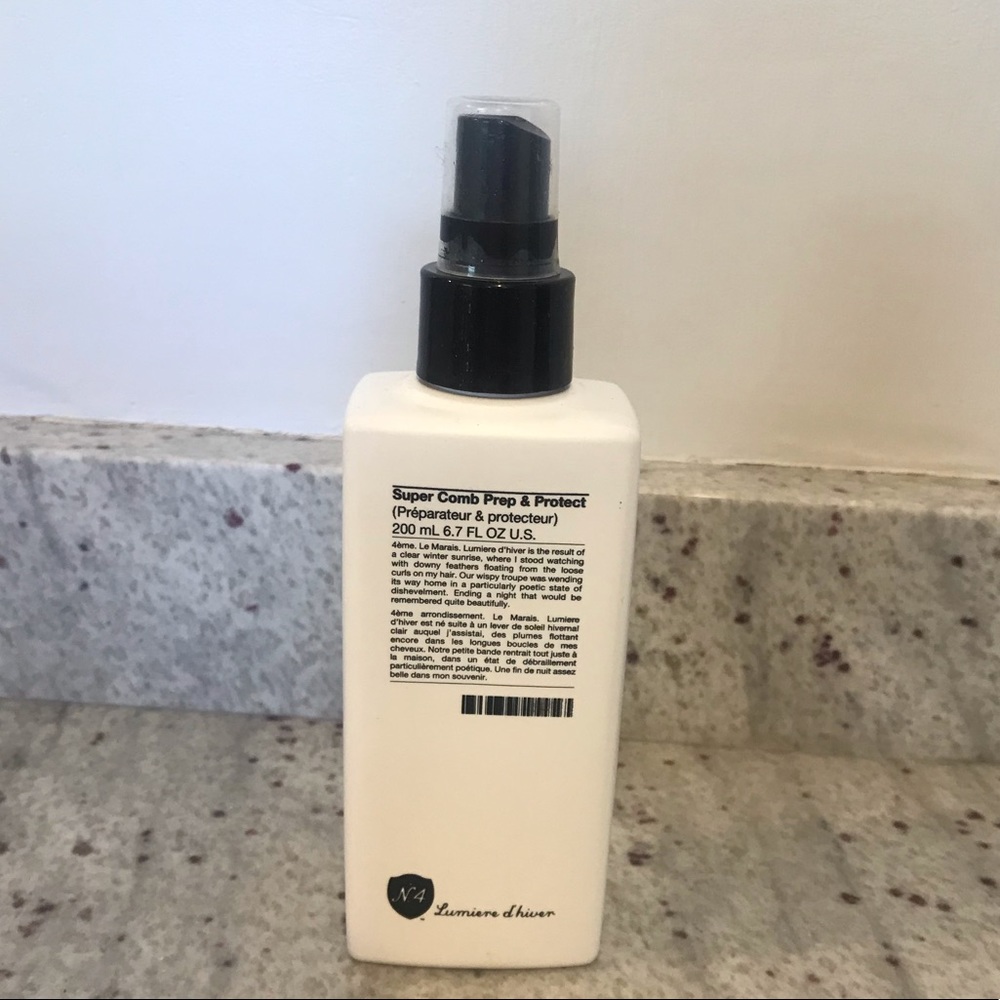 No. 4 Hair Super Comb Prep & Protect